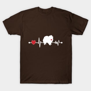 Pomeranians Make Your Heart Beat T-Shirt